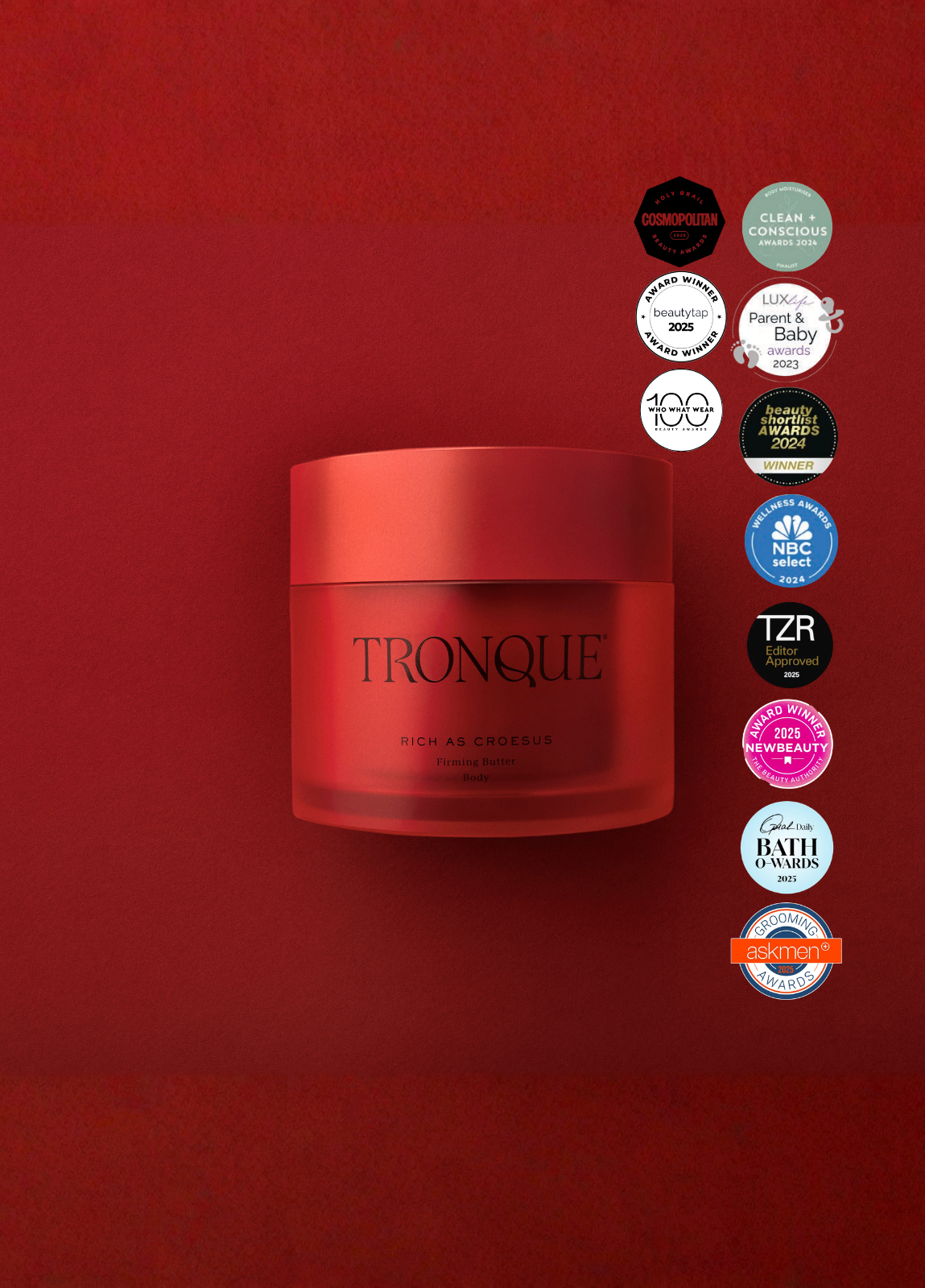 Tronque Rich as Croesus Firming Butter