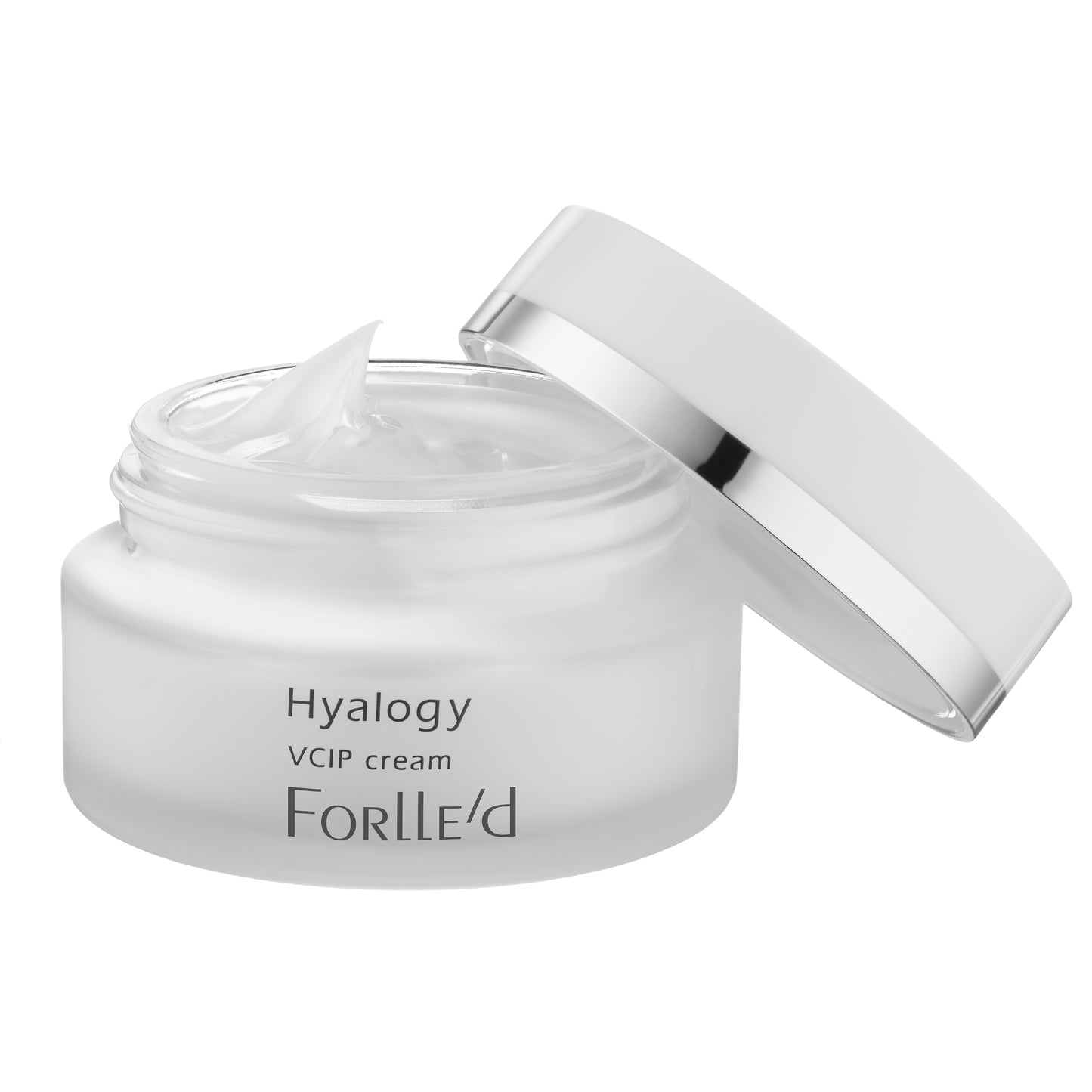 Hyalogy VCIP cream jar open