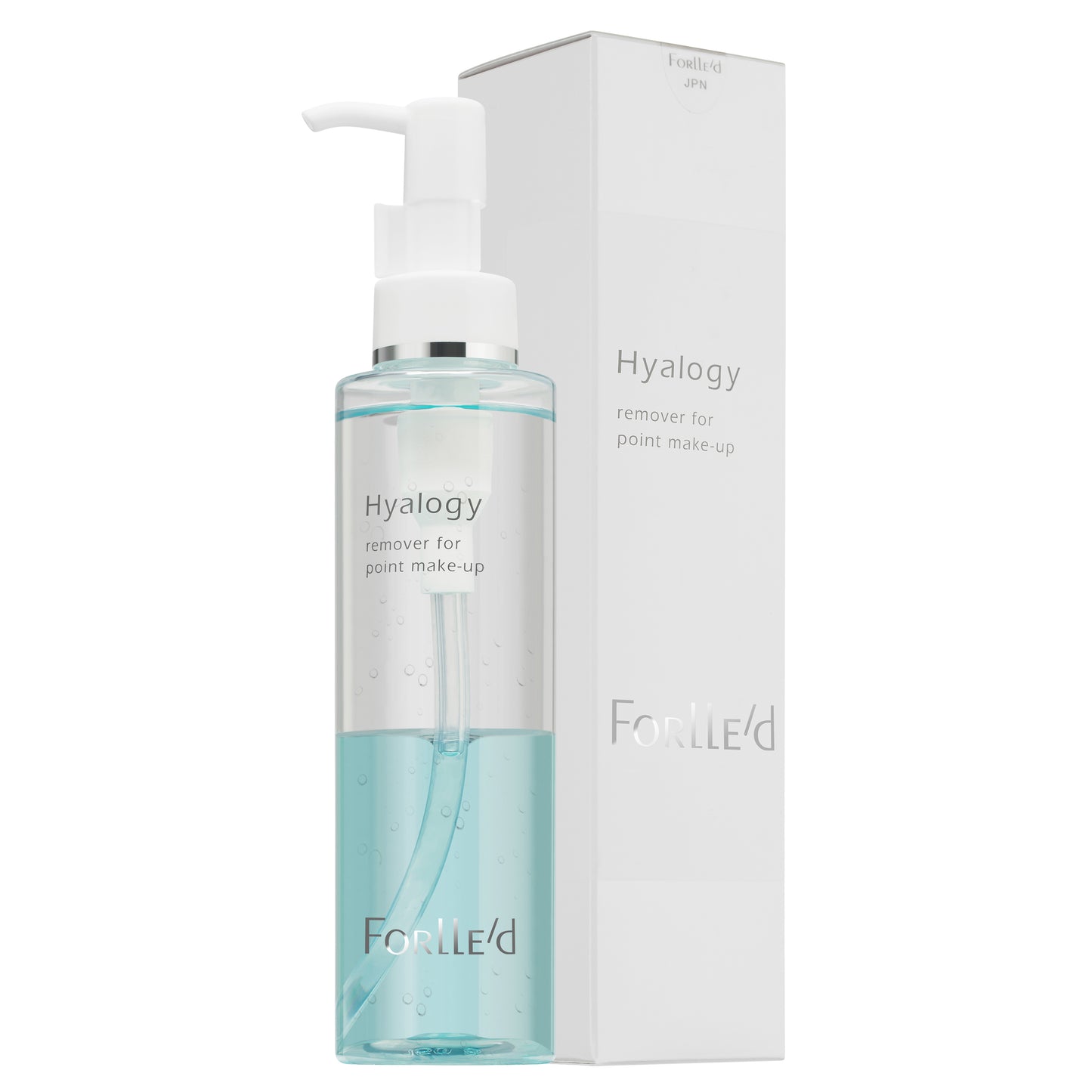 Hyalogy Remover for Point Make-up bottle and box