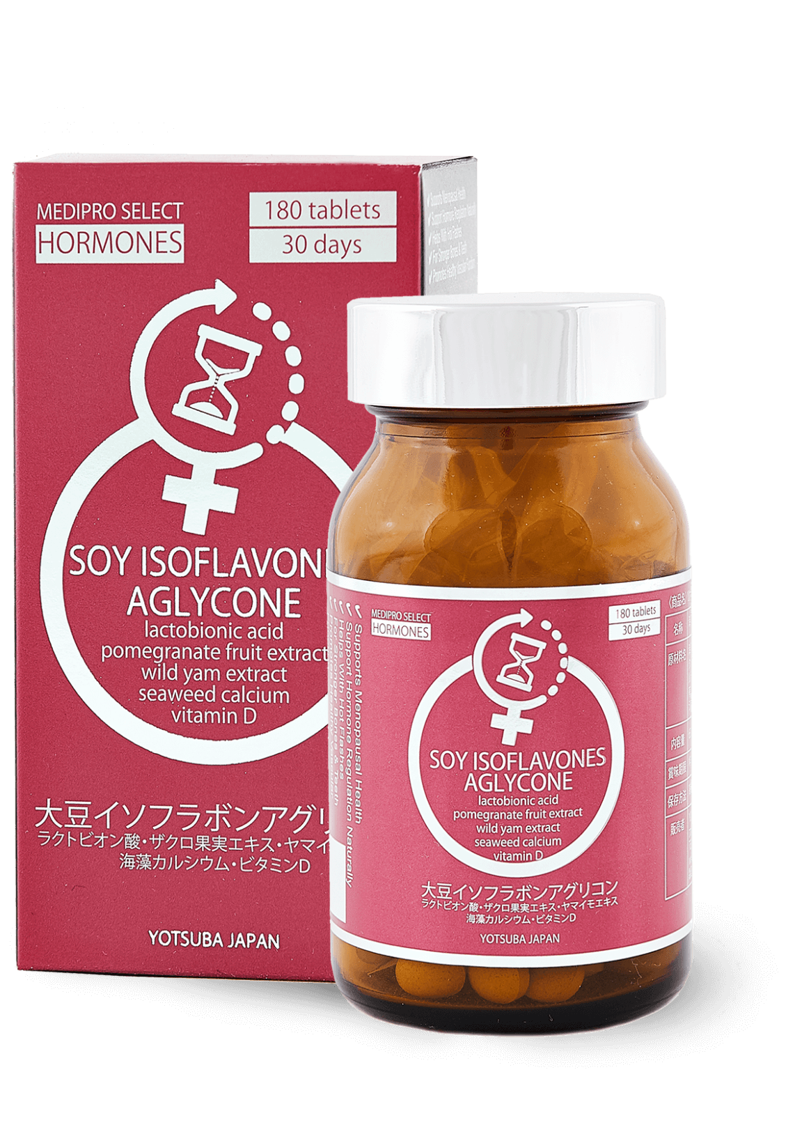 Hormonal balance SOY ISOFLAVONES AGLYCONE