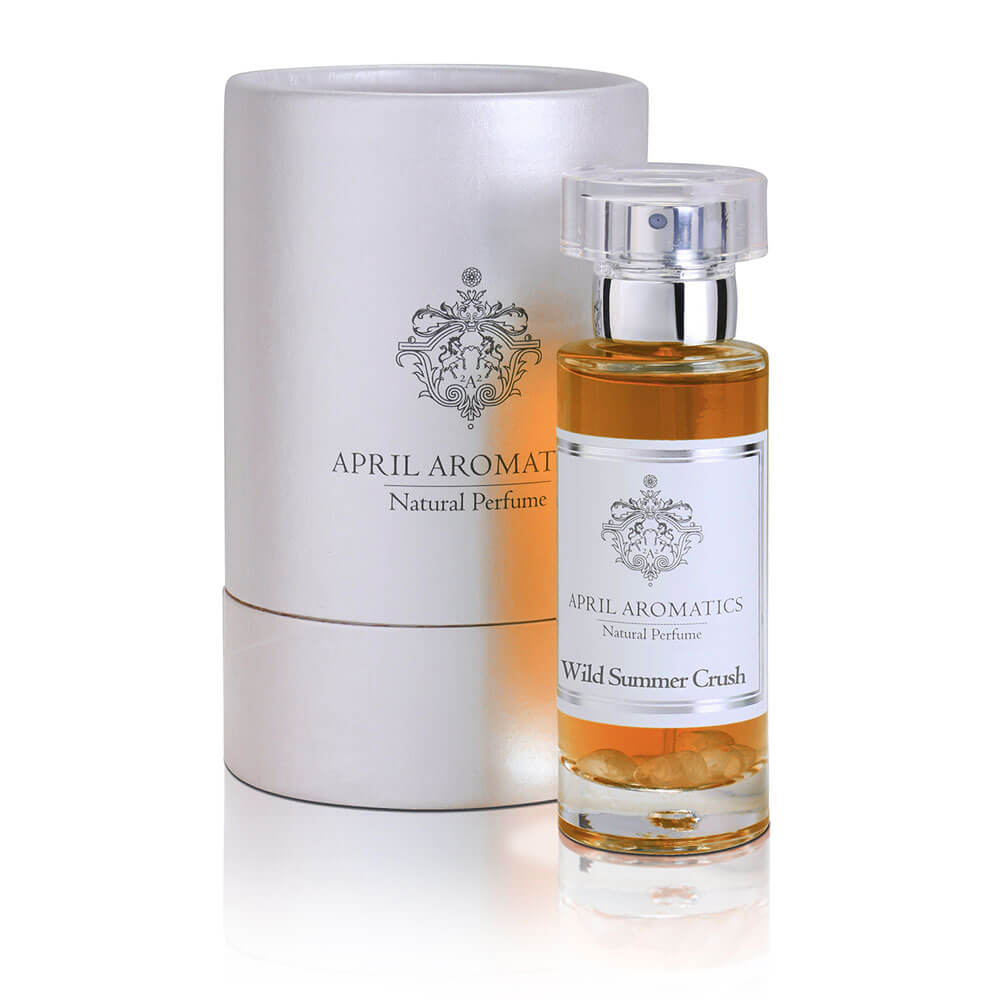April Aromatics natural perfume bottle. Wild summer crush
