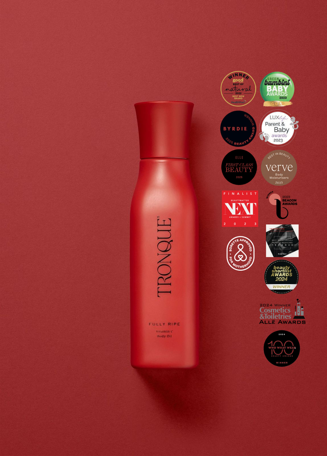 Tronque Vitamin C Body Oil Fully Ripe