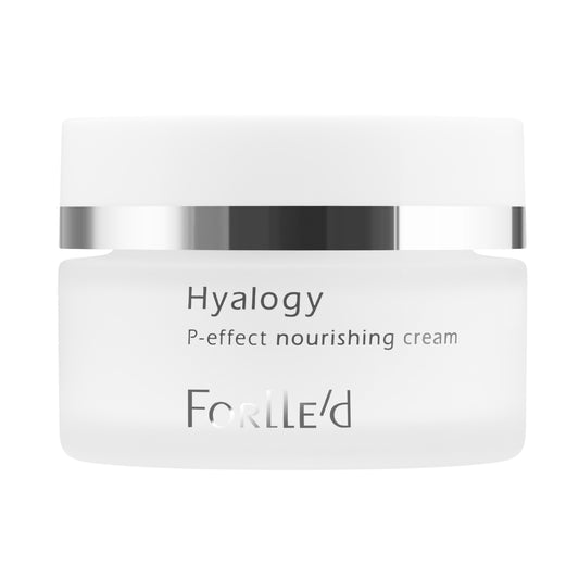 Hyalogy P-effect Nourishing Cream jar