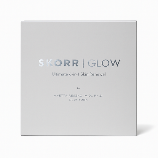 skorr glow ultimate 6-in1 skin renewal by Anetta Reszko M.D. PH. D New York box