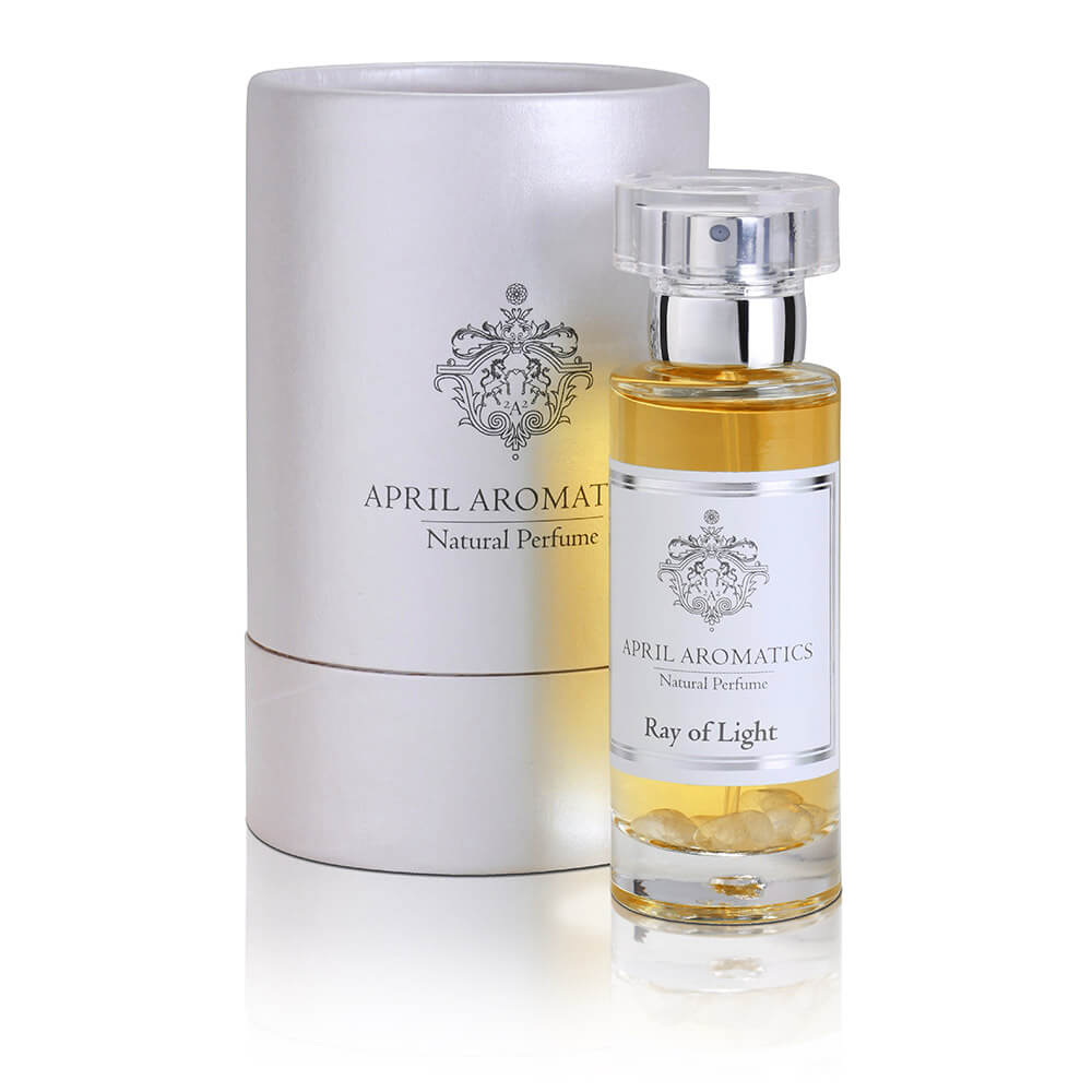 April Aromatics natural perfume bottle. Ray of light