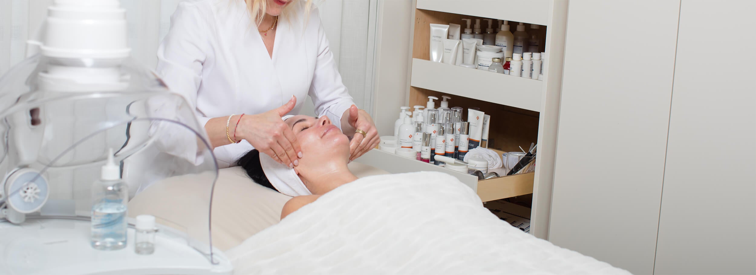 Women receiving treatment